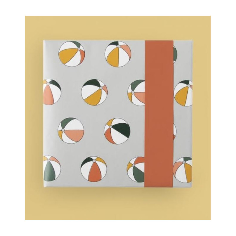 kadopapier strandballen