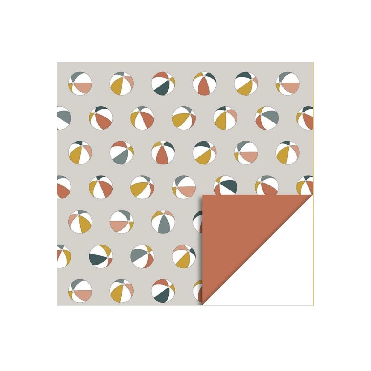 kadopapier strandballen