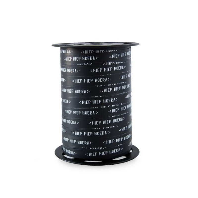 lint hiep hiep hoera zwart