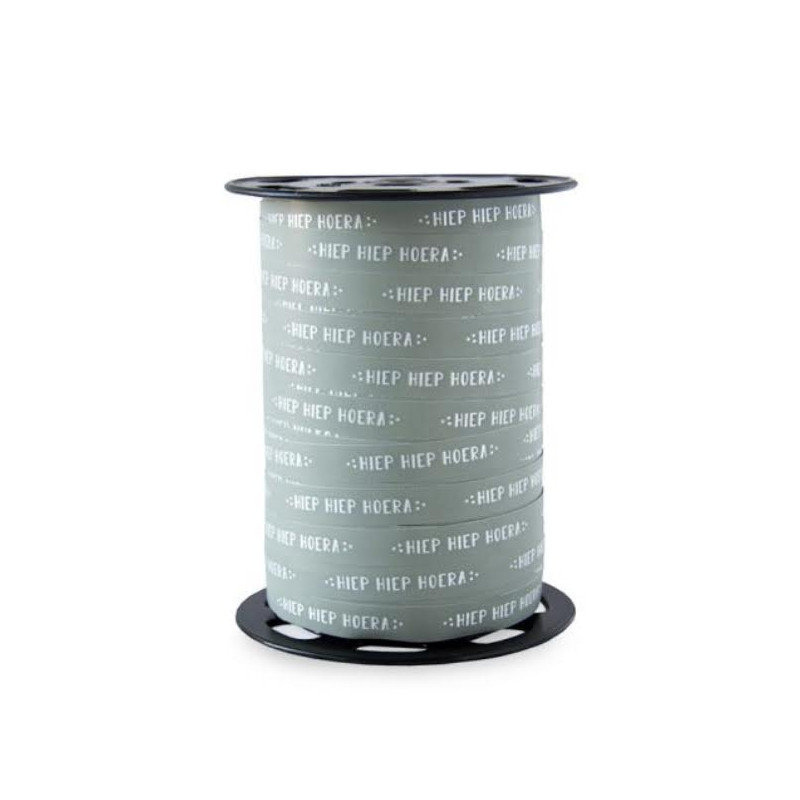 lint hiep hiep hoera grijs groen