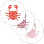 sticker krab