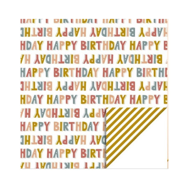 kadopapier happy birthday