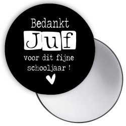 spiegeltje bedankt juf zwart