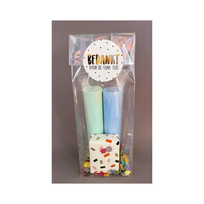 stoepkrijt traktatie