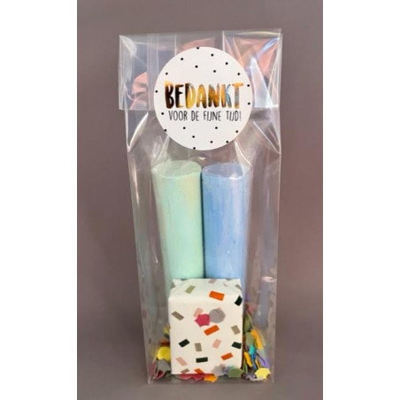 stoepkrijt traktatie