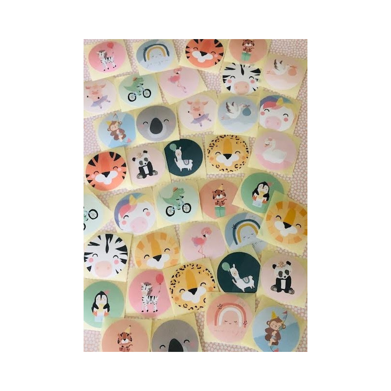 stickerpakket tante kaartje