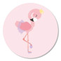 sticker boho flamingo