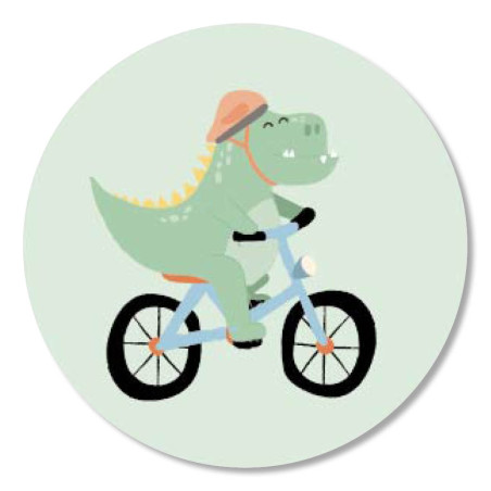 sticker boho dino