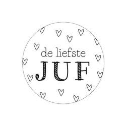 sticker liefste juf
