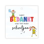 kadokaartje bedankt schooljaar