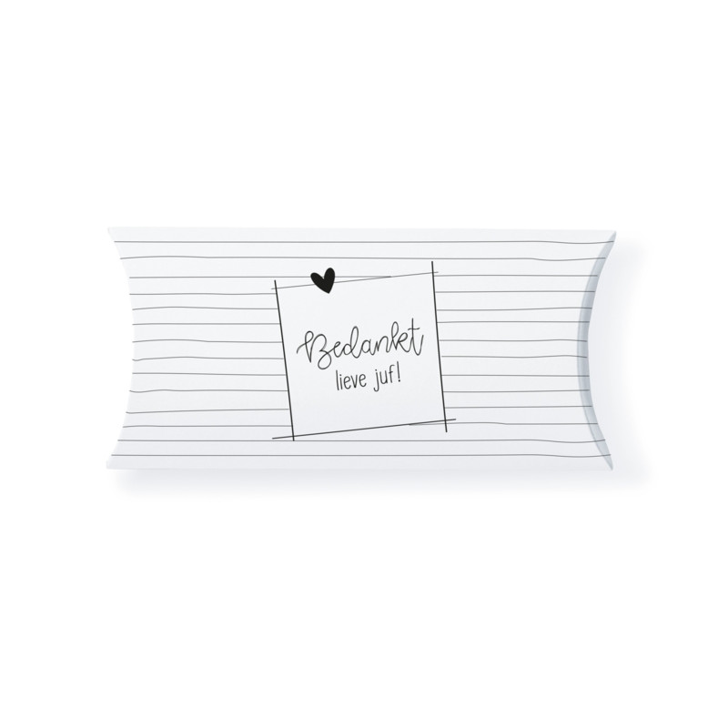 gondeldoosje bedankt lieve juf