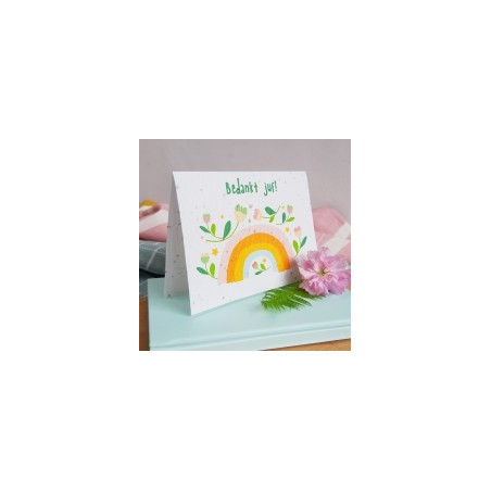 groeikaart bedankt juf