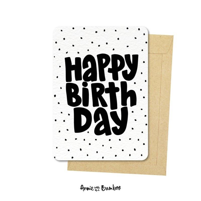 kaart happy birthday
