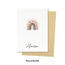 kaart regenboog hoera