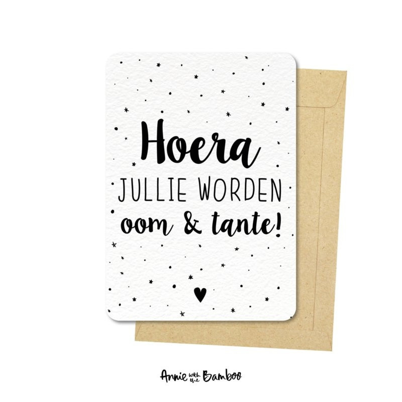 kaart oom tante