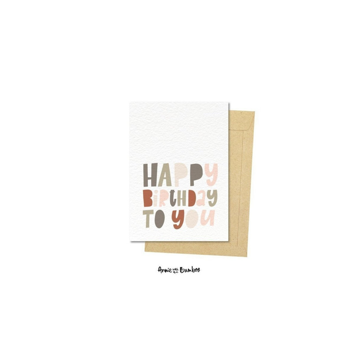 kaart happy birthday to you