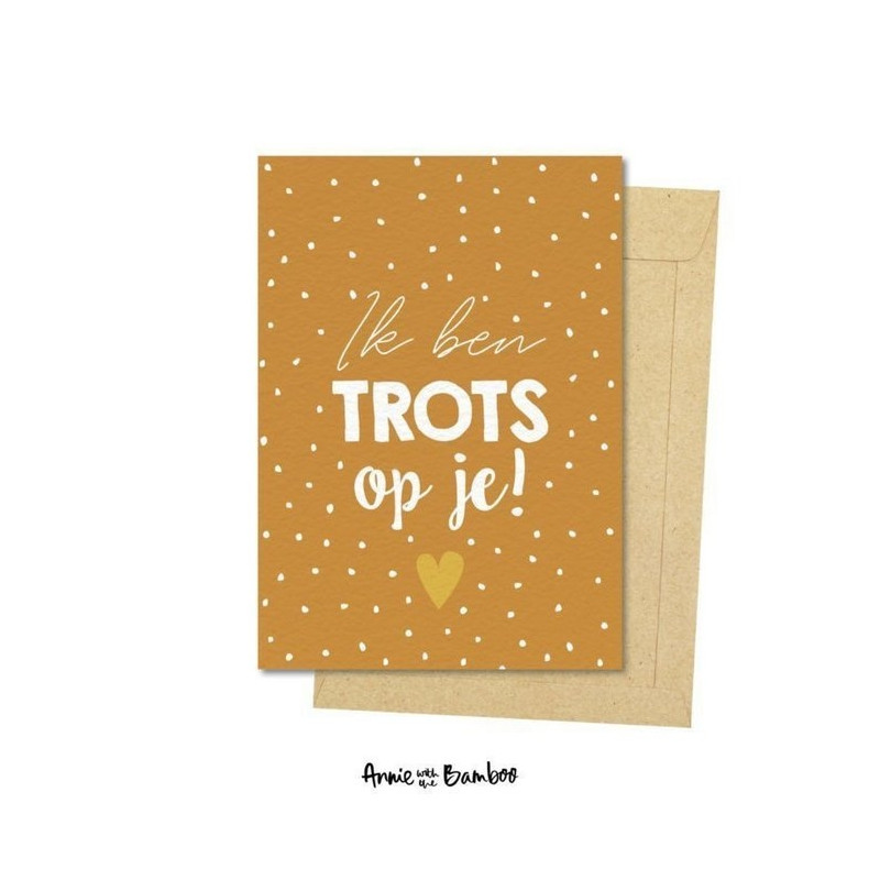 kaart ik ben trots op je