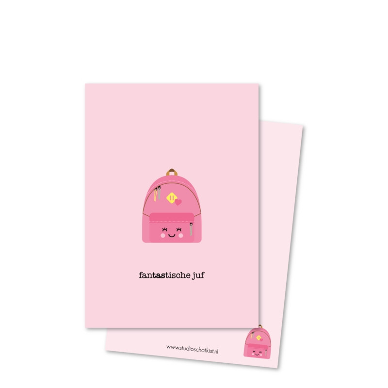 kaart fantastische juf