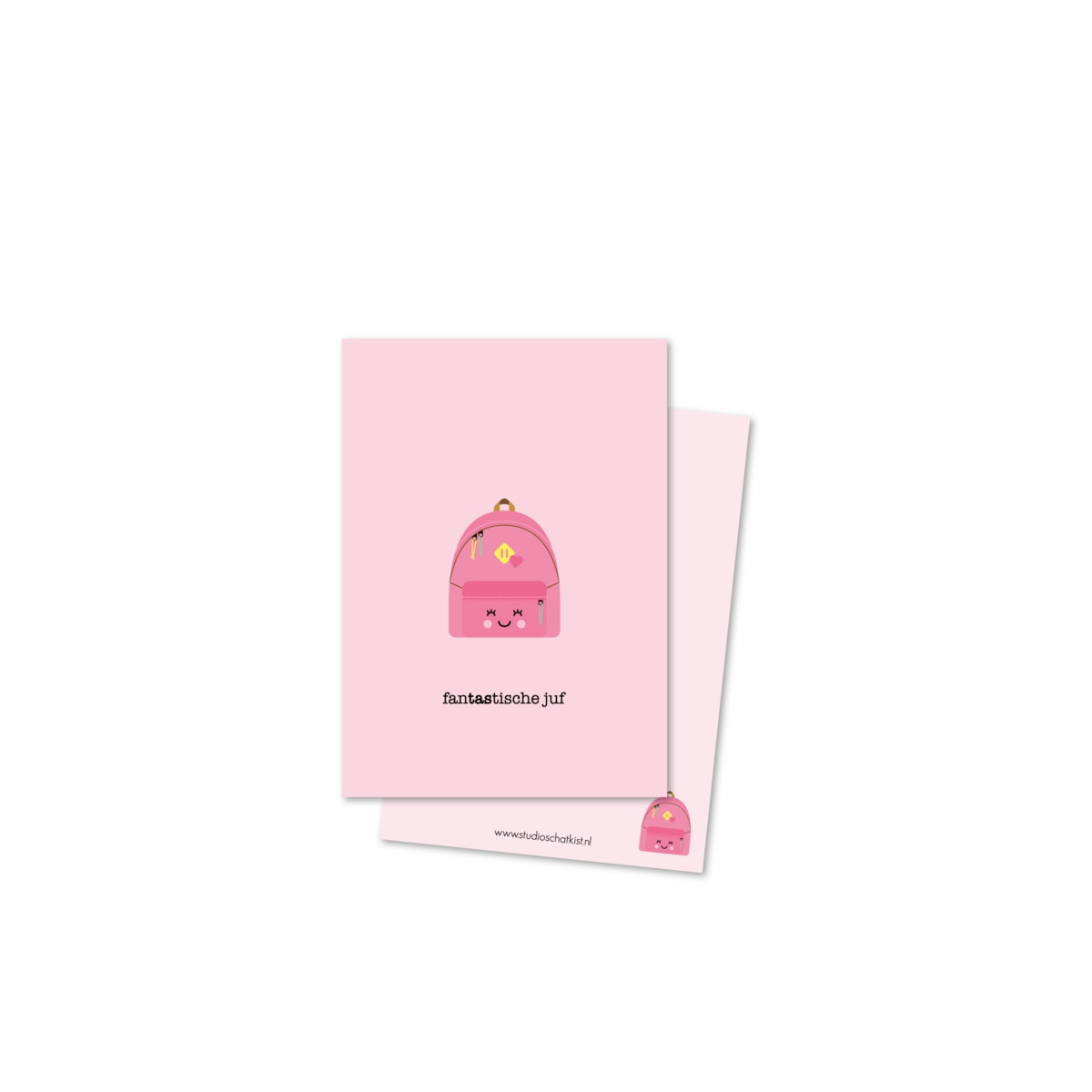 kaart fantastische juf