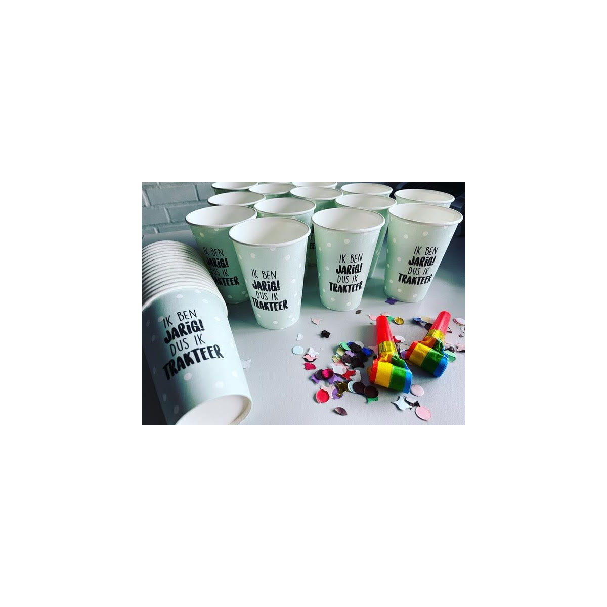 beker ik trakteer