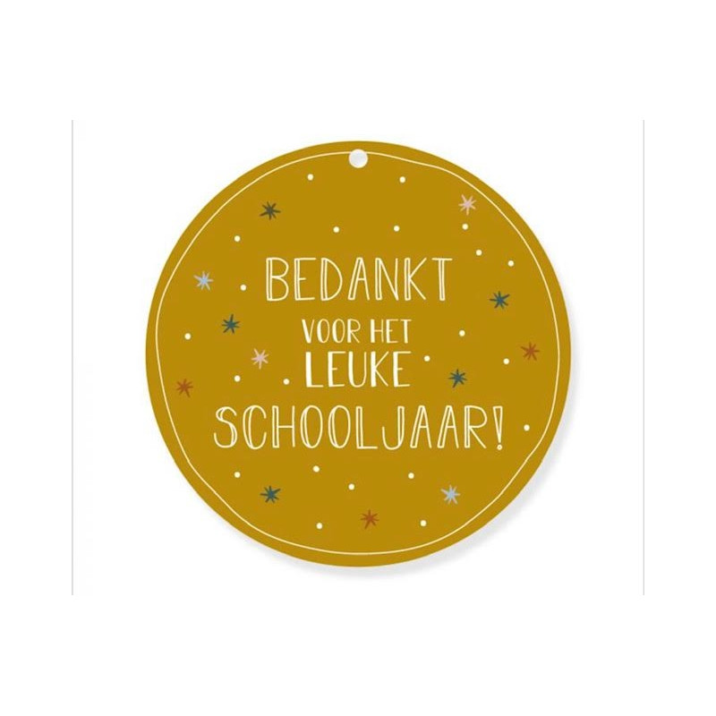 ronde kaart schooljaar