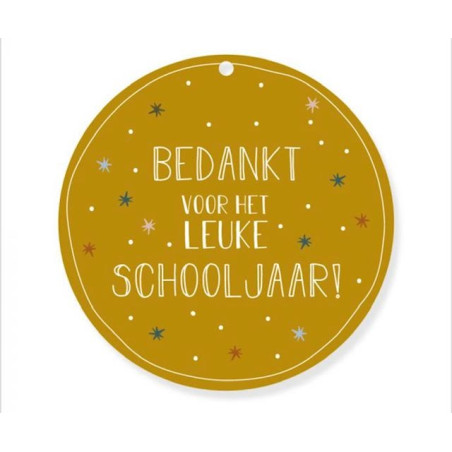 ronde kaart schooljaar