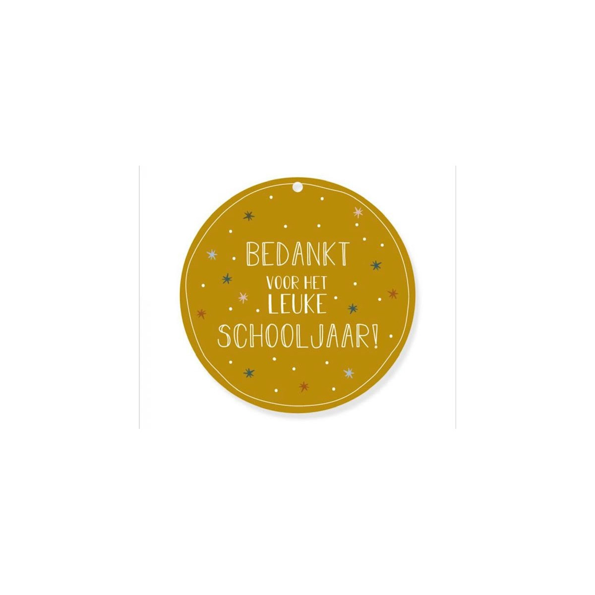 ronde kaart schooljaar