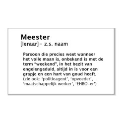 kaart meester