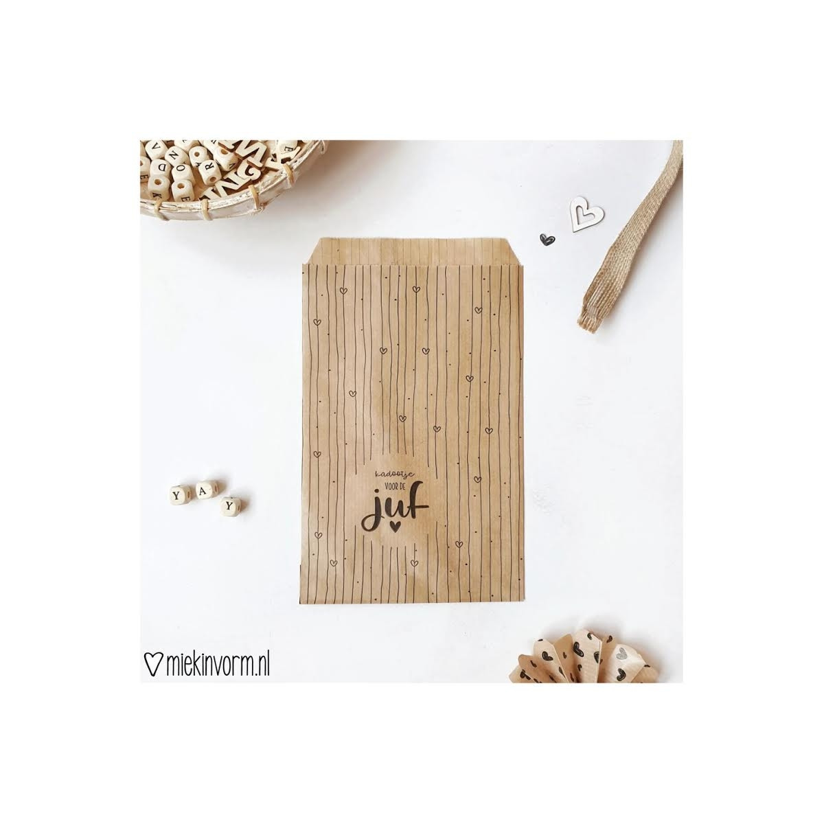 kadozakje kadootje voor de juf