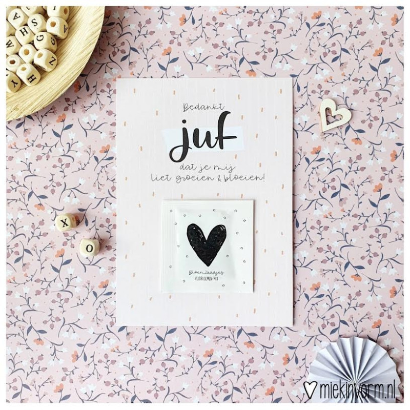 juf groeien en bloeien