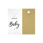 kadolabel welkom baby