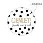 sticker geniet sint en piet