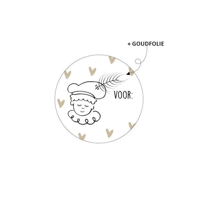 sticker sint pietje