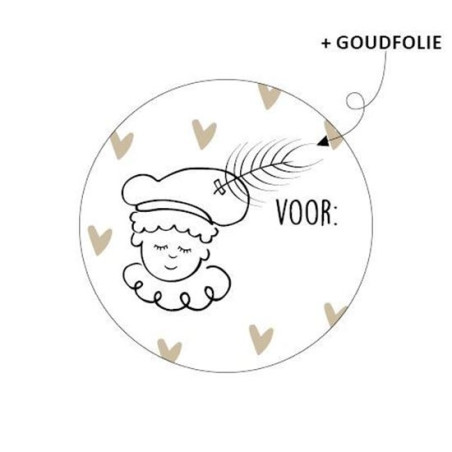 sticker sint pietje