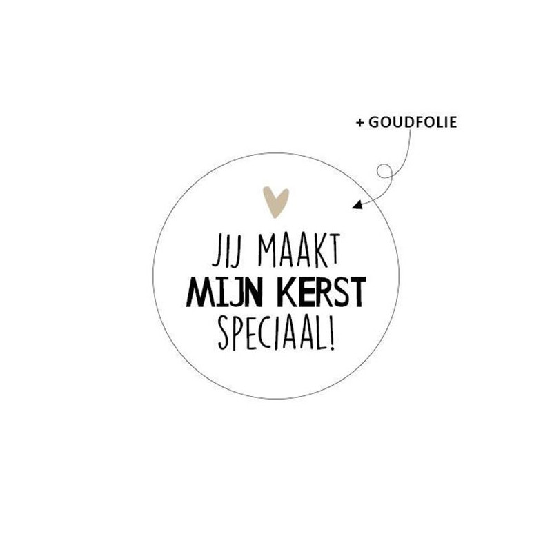 sticker kerst speciaal