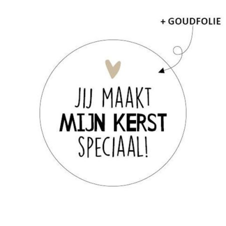sticker kerst speciaal