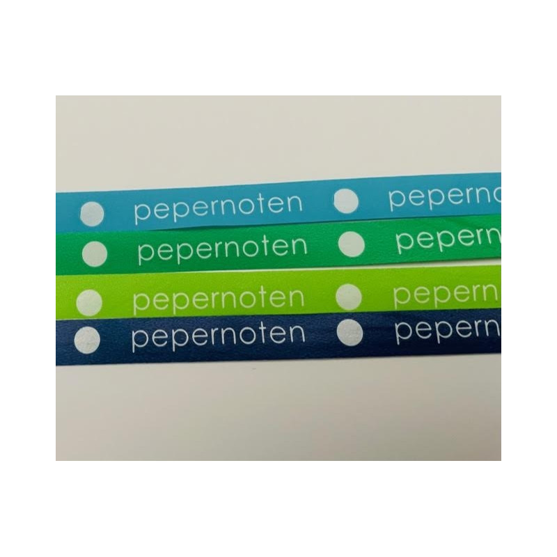 pepernotenlint donker blauw