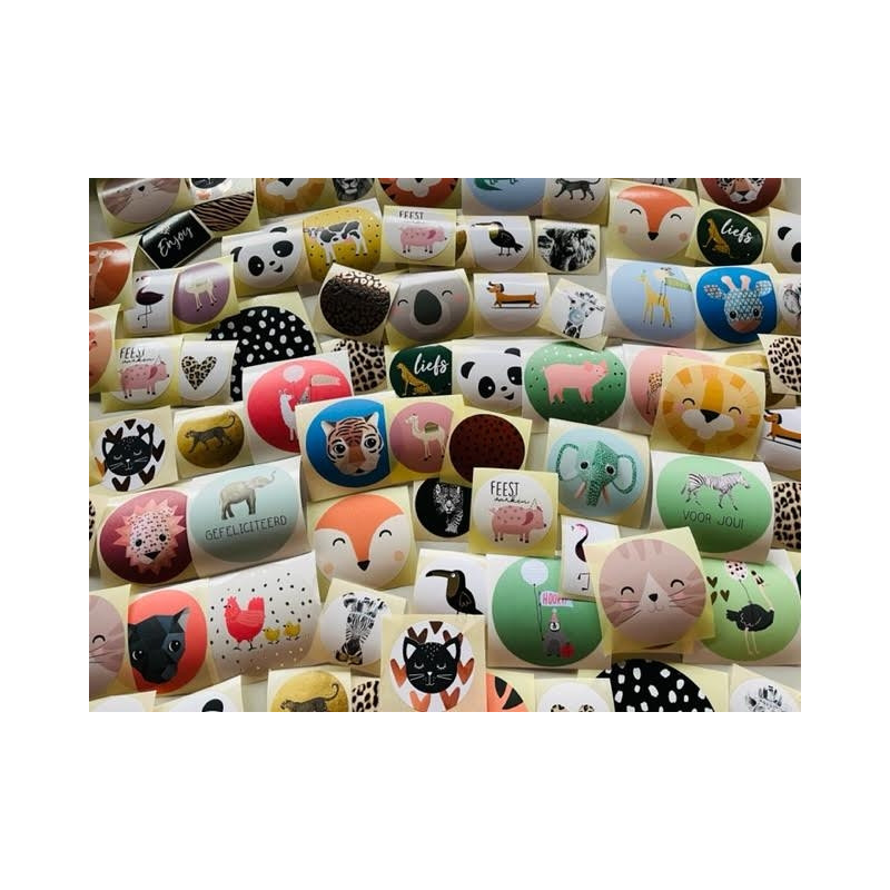 stickerpakket dieren
