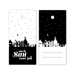 kadolabel van de sint