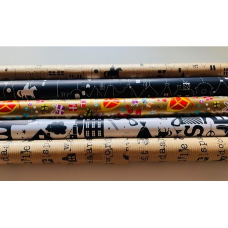 sinterklaas kadopapier pakket