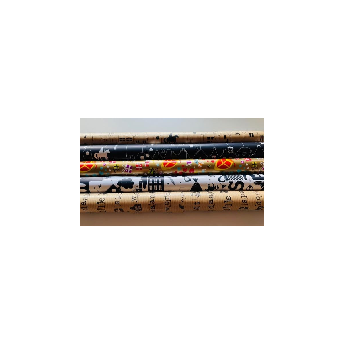 sinterklaas kadopapier pakket