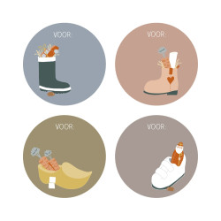 stickermix sint schoen