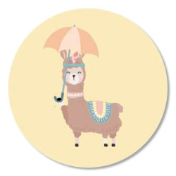 sticker lama parasol