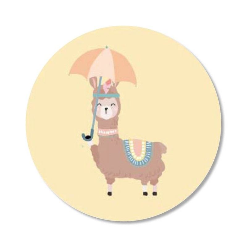 sticker lama parasol