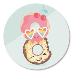 sticker donut