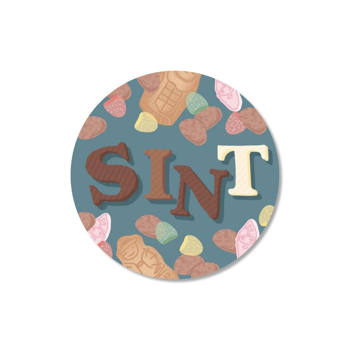 sticker sint strooigoed