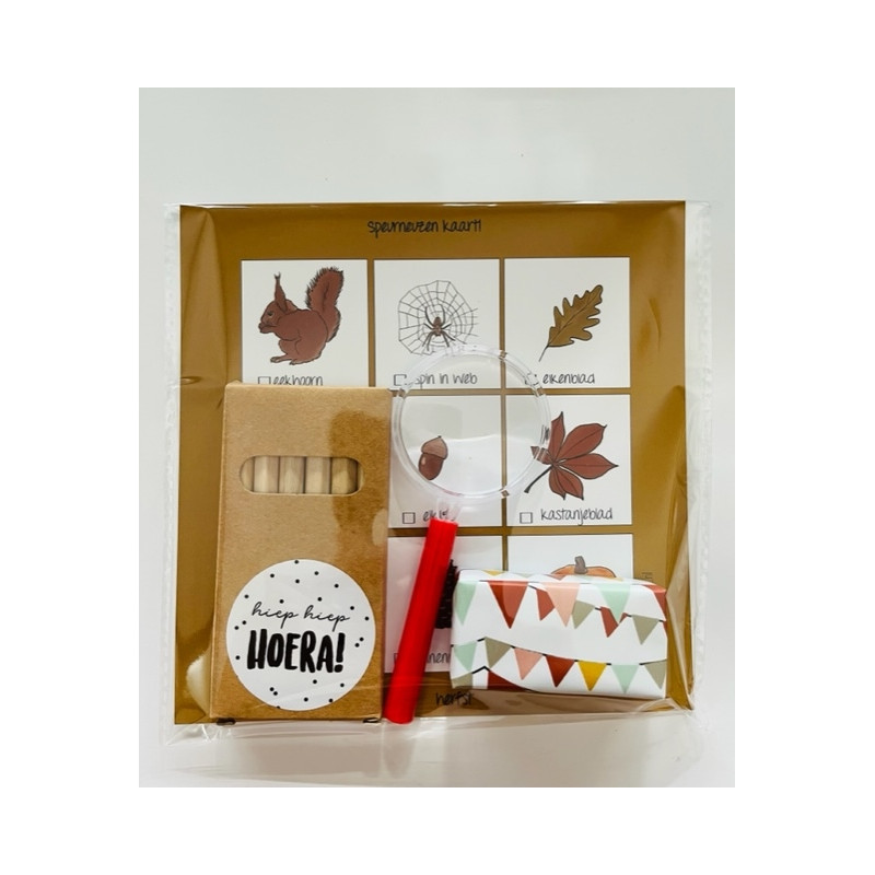 herfst speurneuzen traktatie