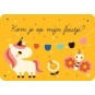 uitnodiging unicorn set