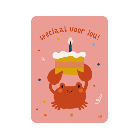 kaart speciaal krab