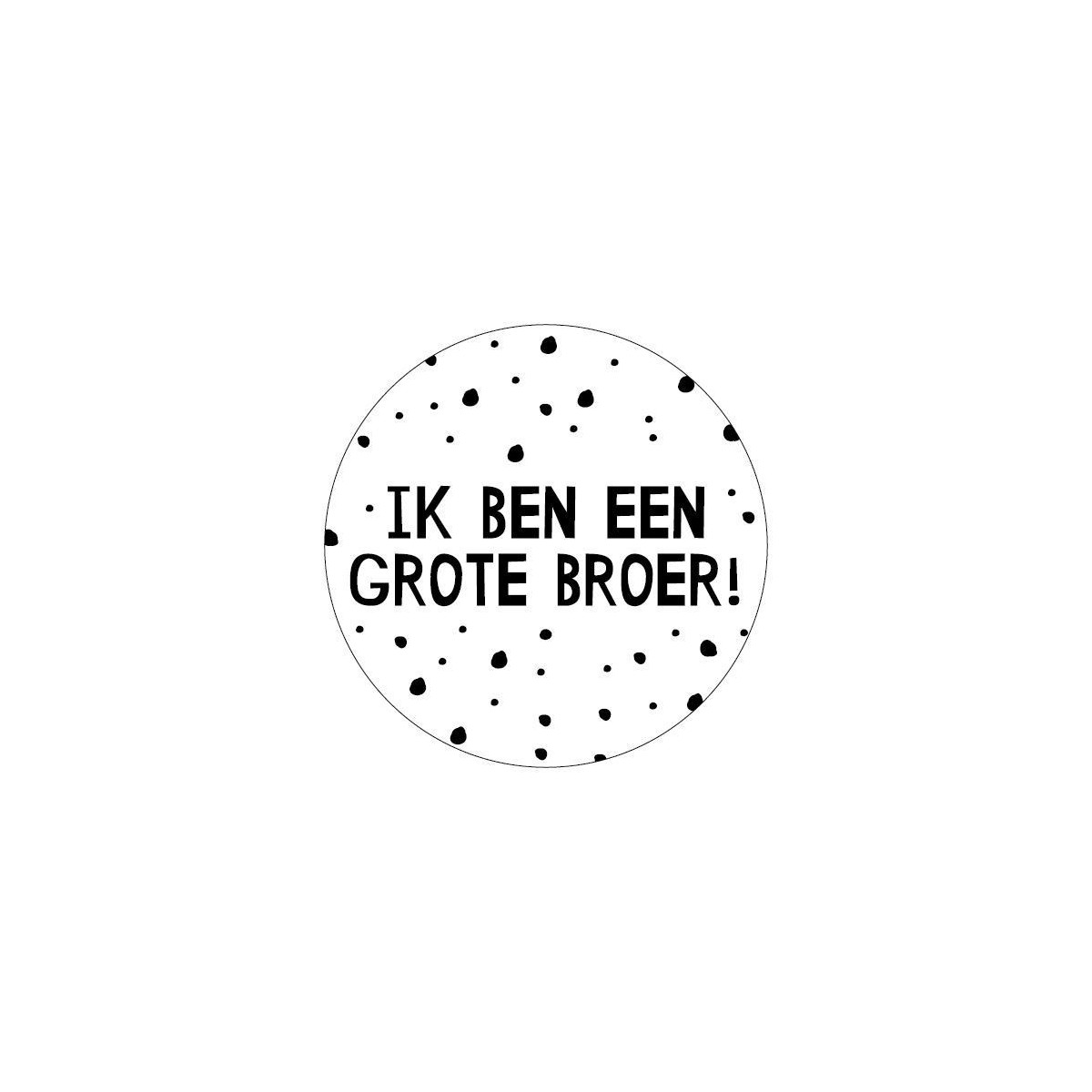 sticker ik ben een grote broer